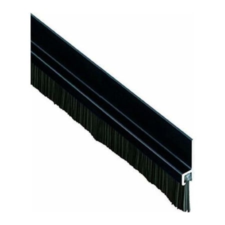 Yale Commercial Pemko Aluminum Meeting Stile W/ Nylon Insert 84"L x 1-3/8"W, Dark Bronze 85576